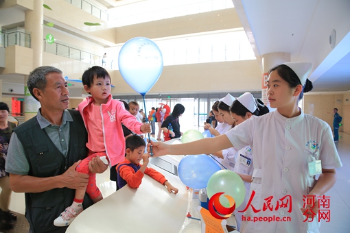 童趣满院 郑州市儿童医院东区医院举办一周年