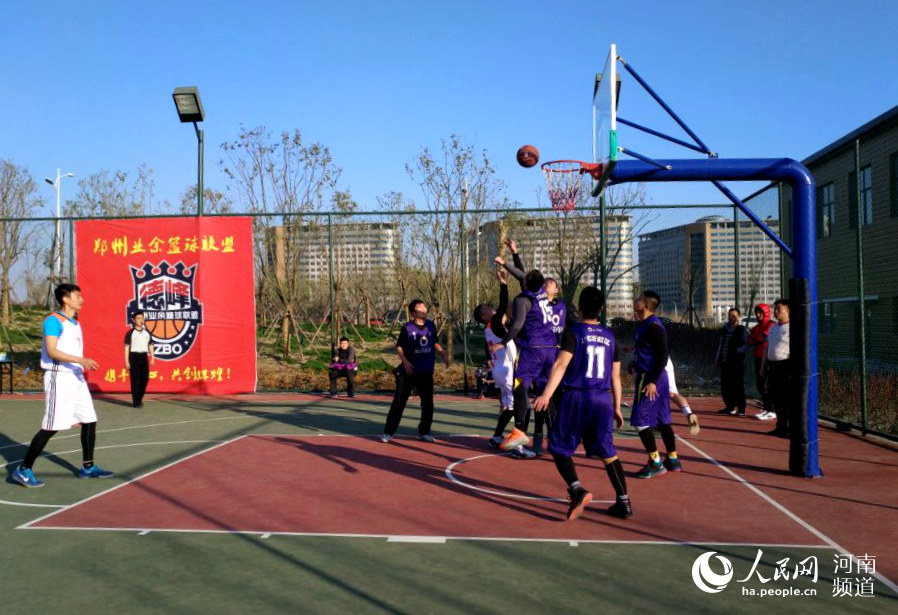 2017健康中国社区篮球友谊赛郑州闭幕