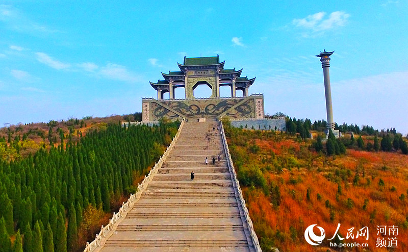 航拍:河南鹤壁书写大美文章