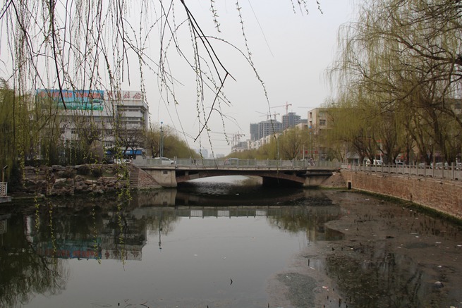 護城河春水橋舊貌