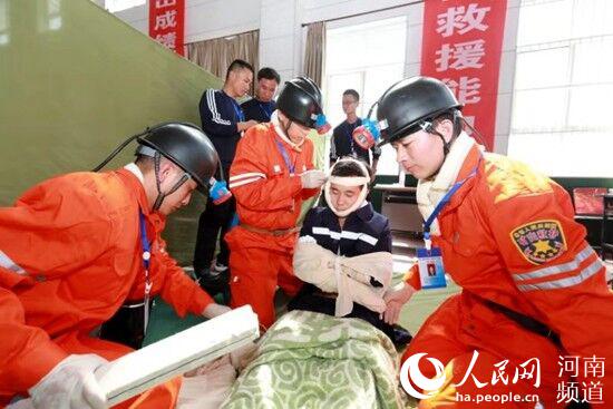 河南省举办第十届矿山救援技术竞赛