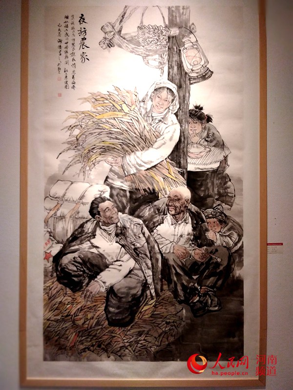 首战！弘扬焦裕禄精神美术作品巡展在河南省美术馆开幕