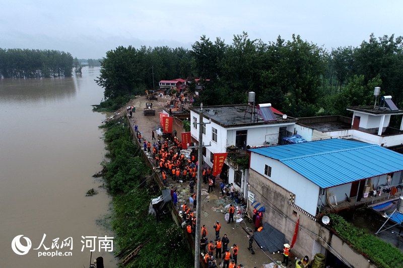 科学防汛 水利部门鏖战击退史灌河“7·19”洪水