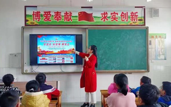 孟州：红色教育进校园 革命薪火代代传
