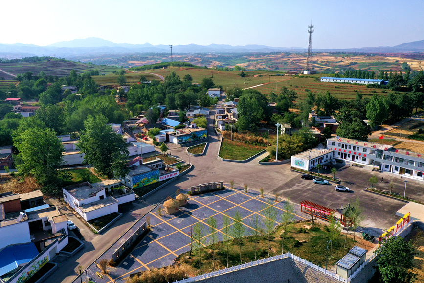 嵩县城关镇叶岭村。李卫超摄