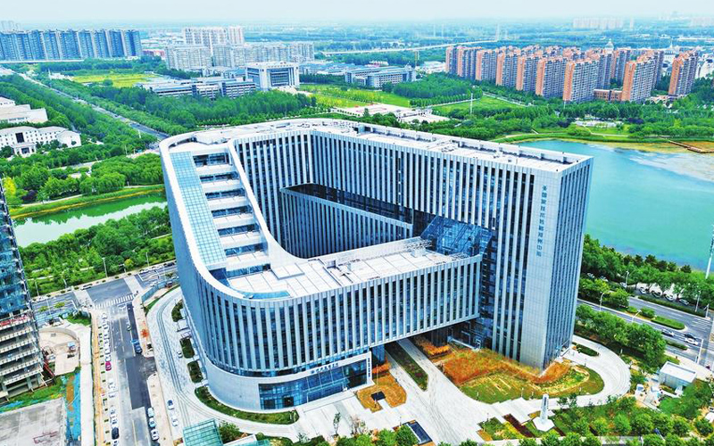国家技术转移郑州中心基本竣工