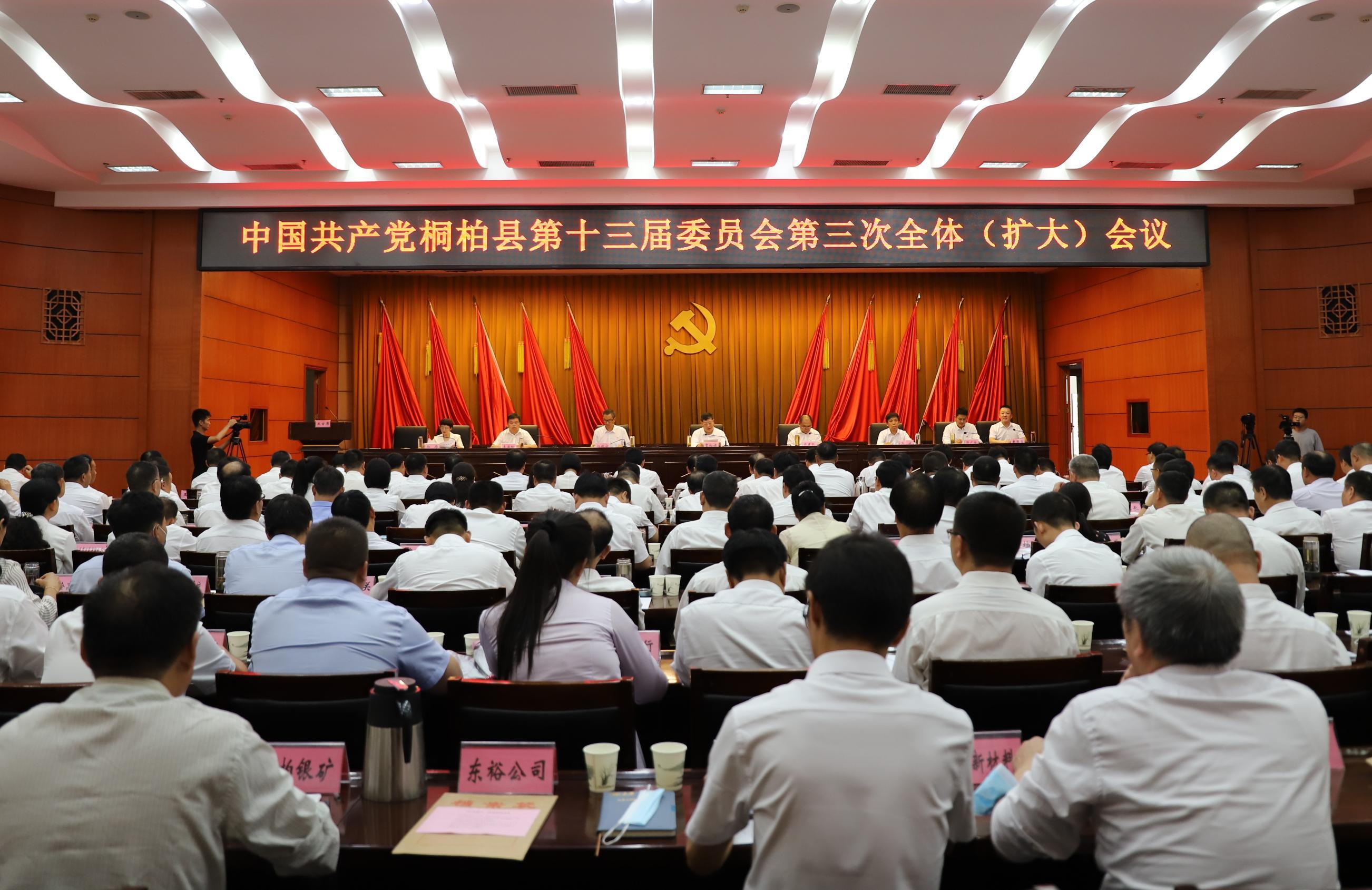 桐柏县第十三届委员会第三次全体（扩大）会议召开