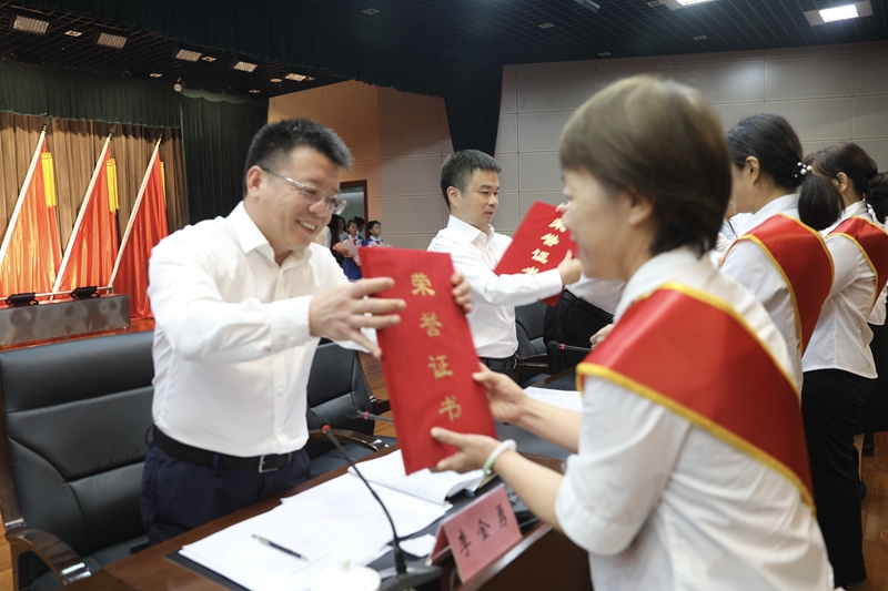 活动现场。郑州上街区委宣传部供图