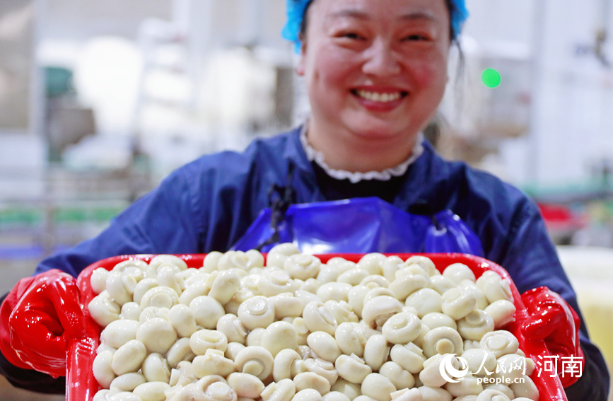 工人在生产车间忙碌。人民网 霍亚平摄