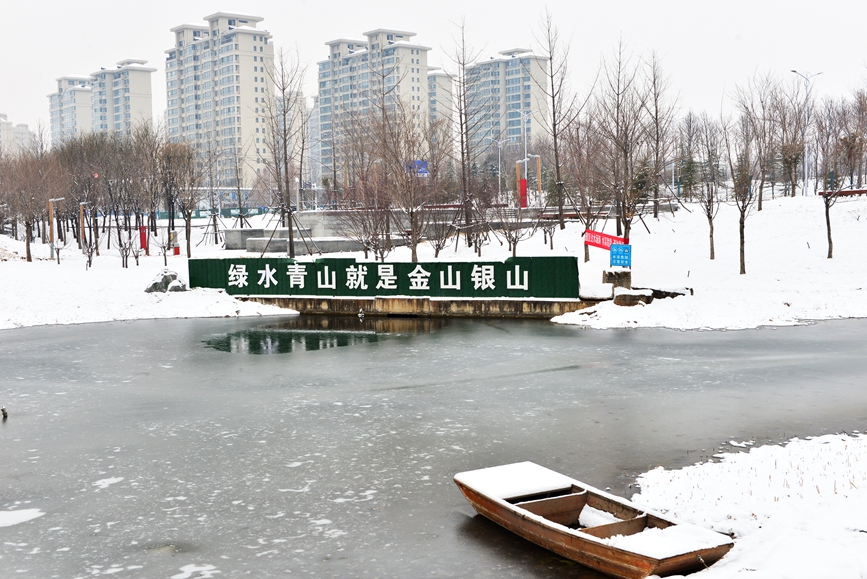 河南汝州：雪后古城年味更濃