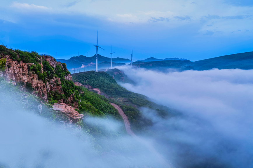 汝州：云雾缭绕 美景如画