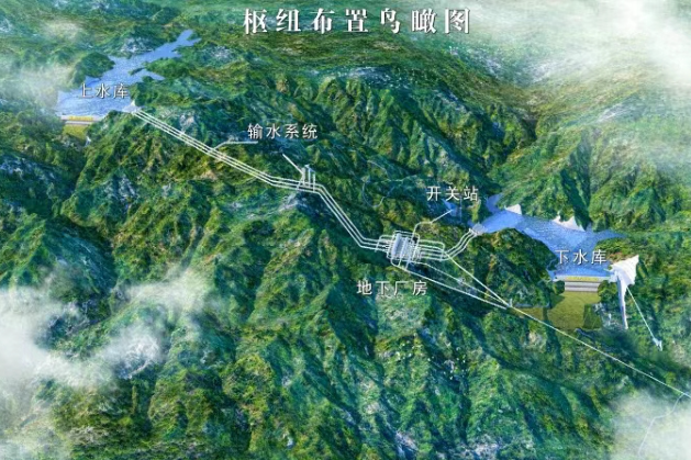 嵩縣抽水蓄能電站下水庫導流洞全線貫通