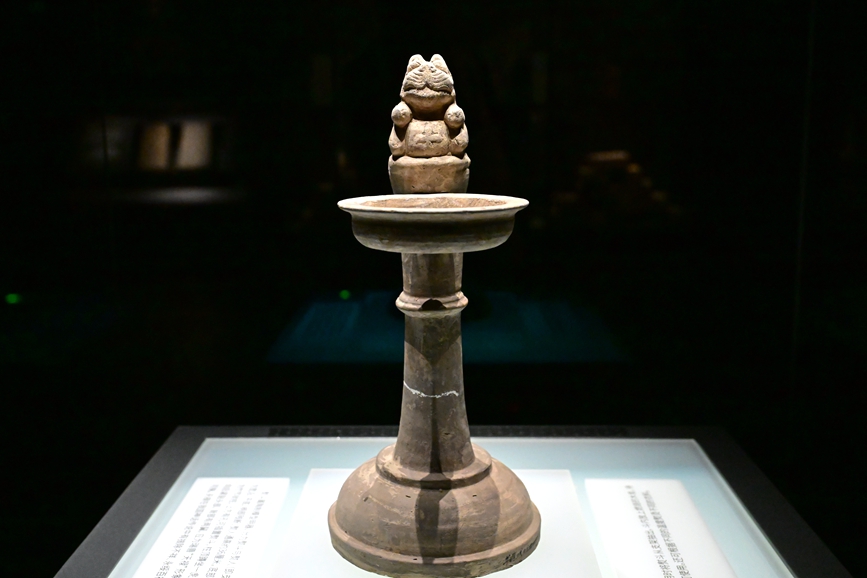 汉魏洛阳故城遗址博物馆展出的文物。李卫超摄
