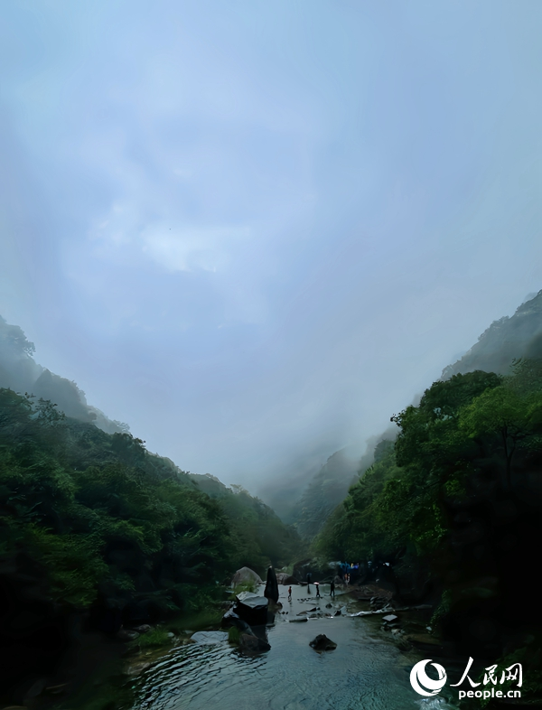 雨后南太行景色。人民网记者 宋芳鑫摄