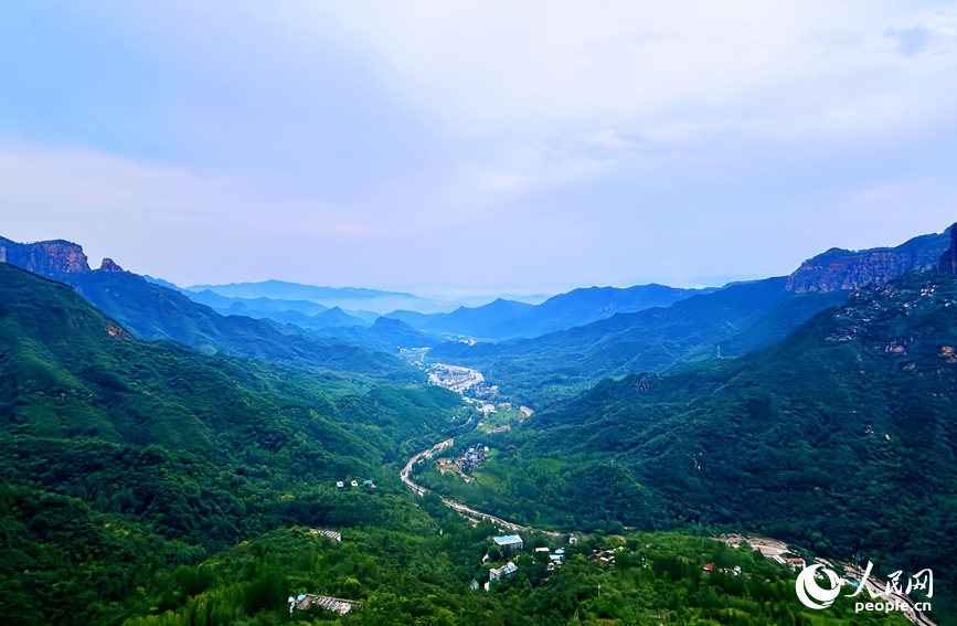 太行大峡谷。人民网记者 霍亚平摄