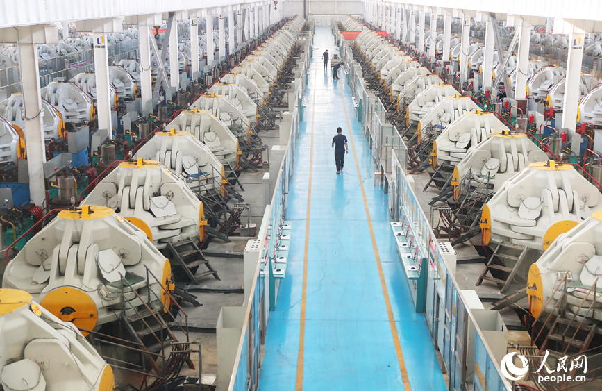 生產車間。人民網記者 霍亞平攝