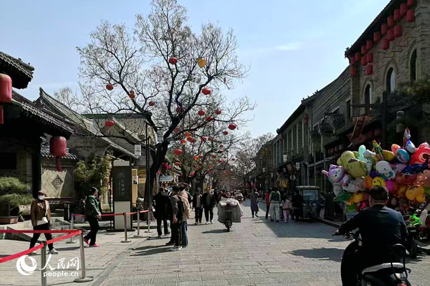 浚县古城街景。人民网记者 辛静摄