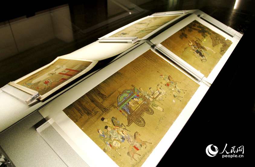 “弘道之行——孔子周游列国”展亮相河南博物院。人民网记者 肖懿木摄