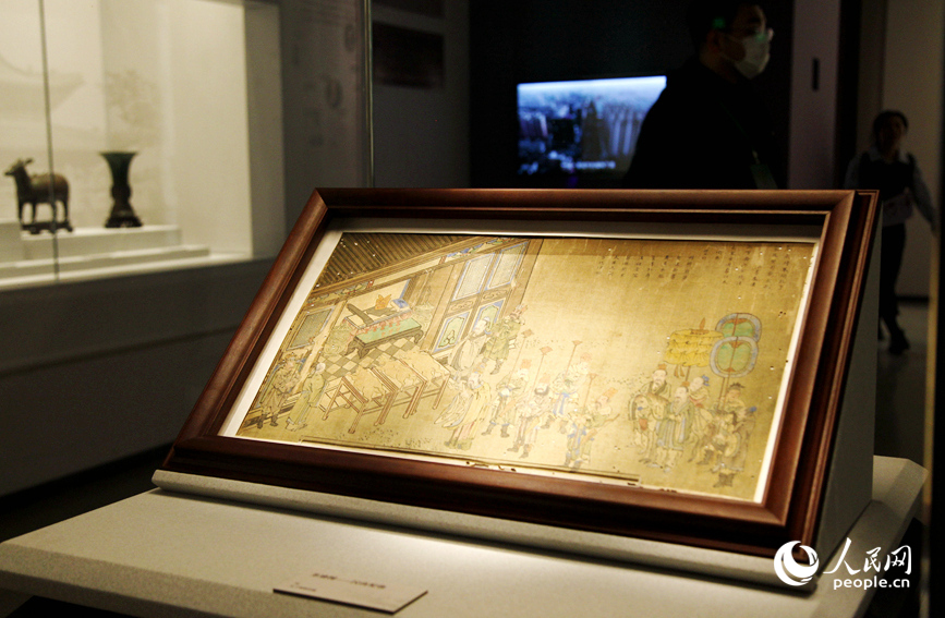 “弘道之行——孔子周游列国”展亮相河南博物院。人民网记者 肖懿木摄