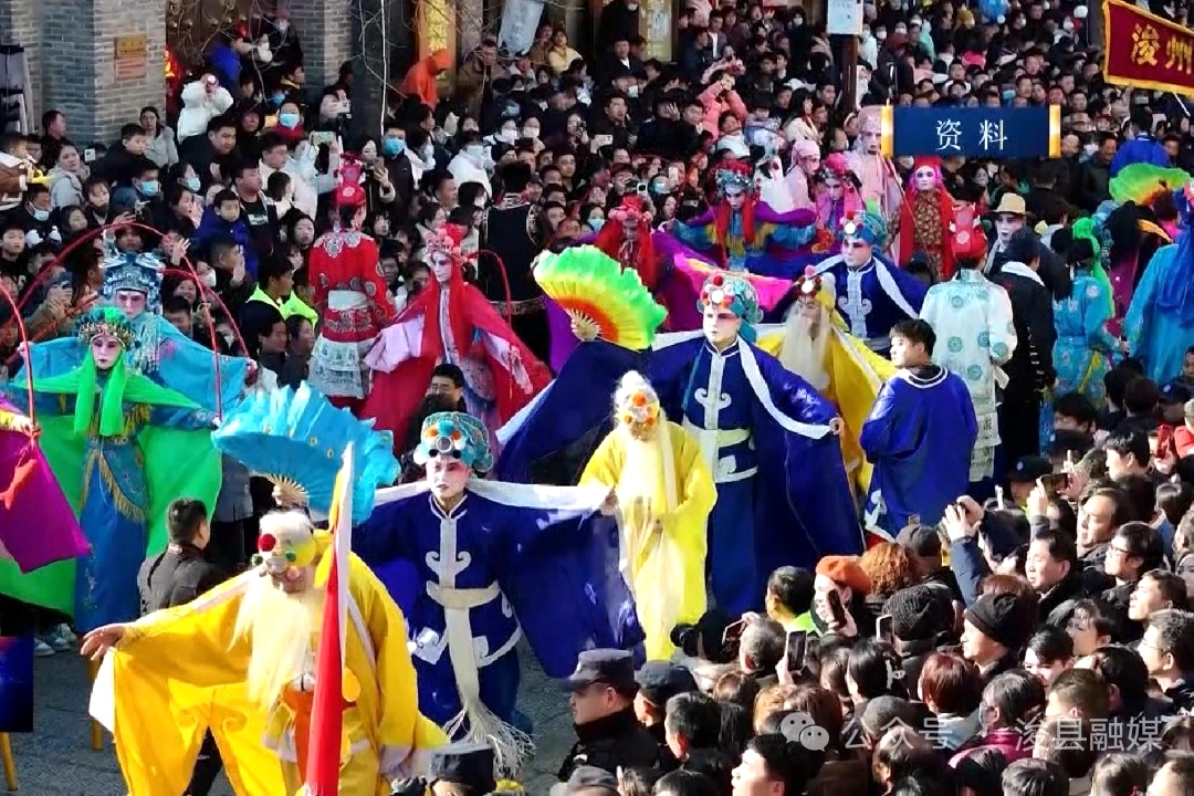 浚县：“社火村超”前奏响 千支队伍排练忙