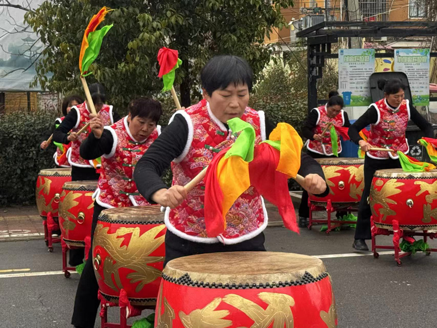 民间艺术展演。郏县县委宣传部供图