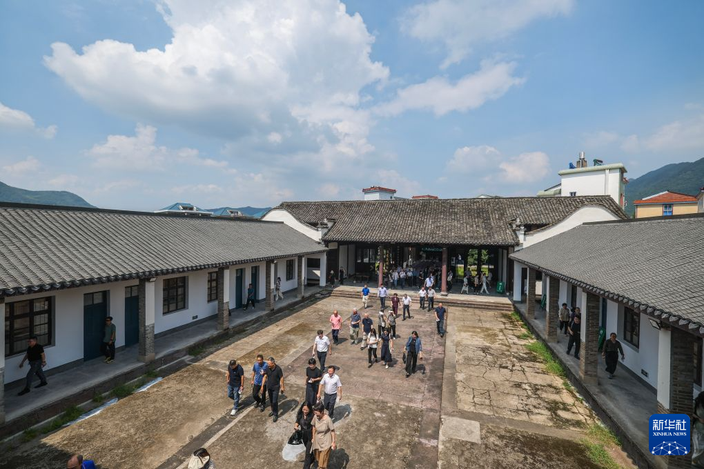 浙江诸暨：乡村传统建筑变身特色文化空间