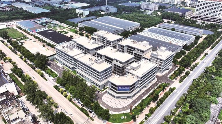 位于鹤壁经济技术开发区的工业软件产业园。陈煜杭 卜仕豪摄