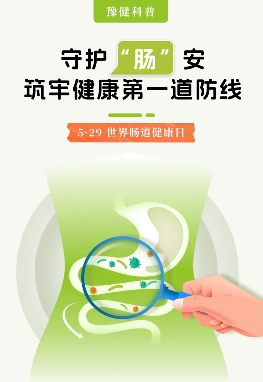 豫健科普|世界肠道健康日：守护“肠”安，筑牢健康第一道防线