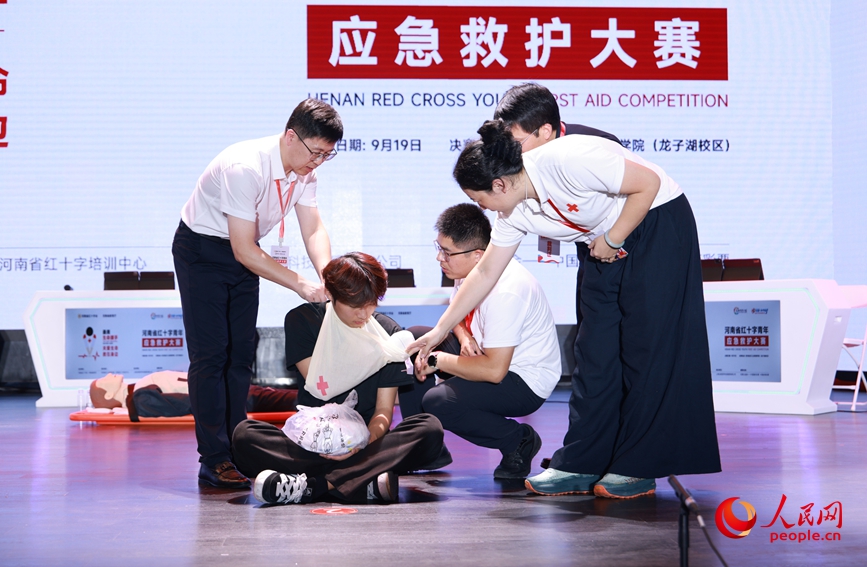 比赛现场。人民网记者 王佩摄