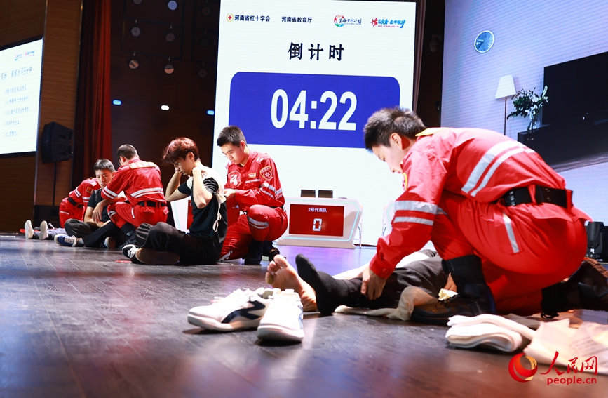比赛现场。人民网记者 王佩摄