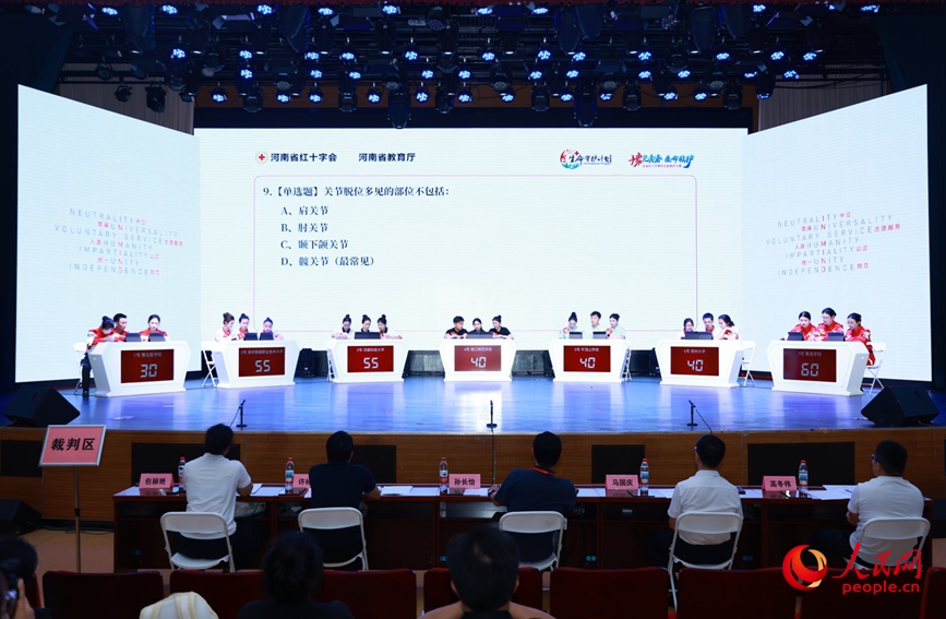 比赛现场。人民网记者 王佩摄