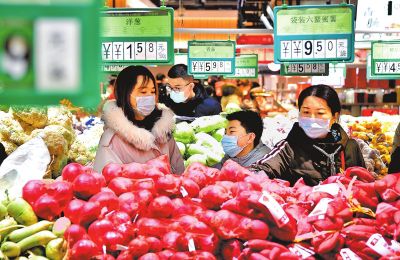 河南春节市场供应货足价稳 有效保障市场供应
