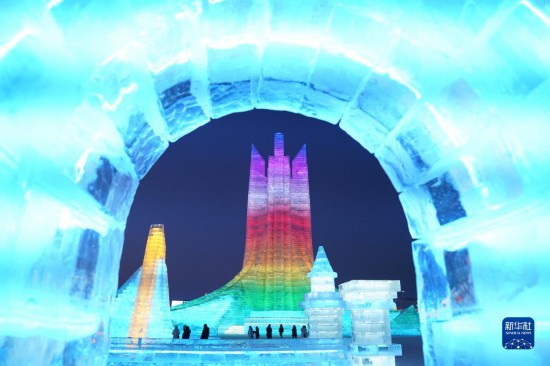第39屆哈爾濱國際冰雪節啟幕