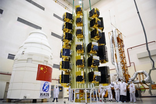 2023年6月,由长光卫星技术股份有限公司研制的“吉林一号”高分06A星等41颗卫星成功发射,刷新了我国一次发射卫星数量最多的纪录。长光卫星技术股份有限公司供图